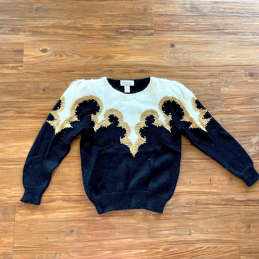 Petite Sophisticate sweater.